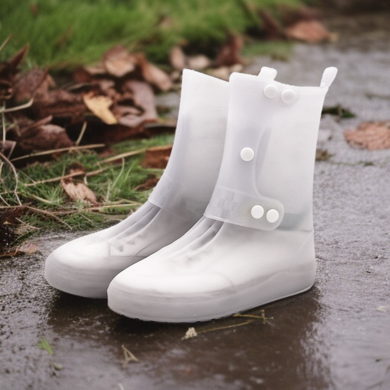 Men's and women's outdoor rainproof shoe covers