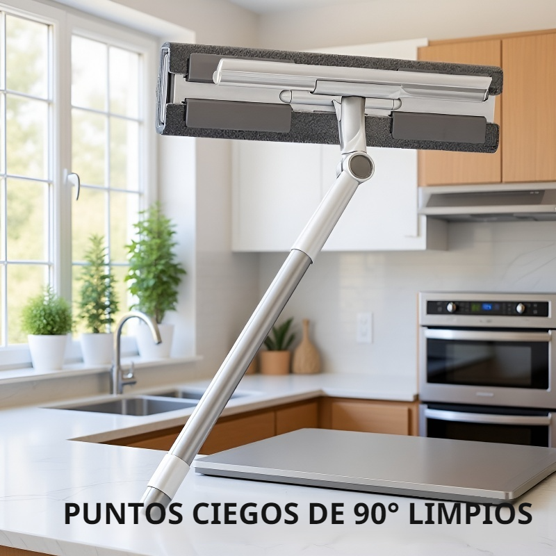  Limpiador de ventanas 3 en 1 con barra extendida