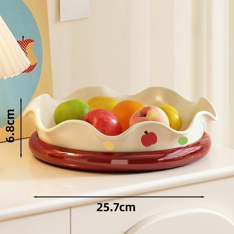 High-end Rotating Fruit Tray