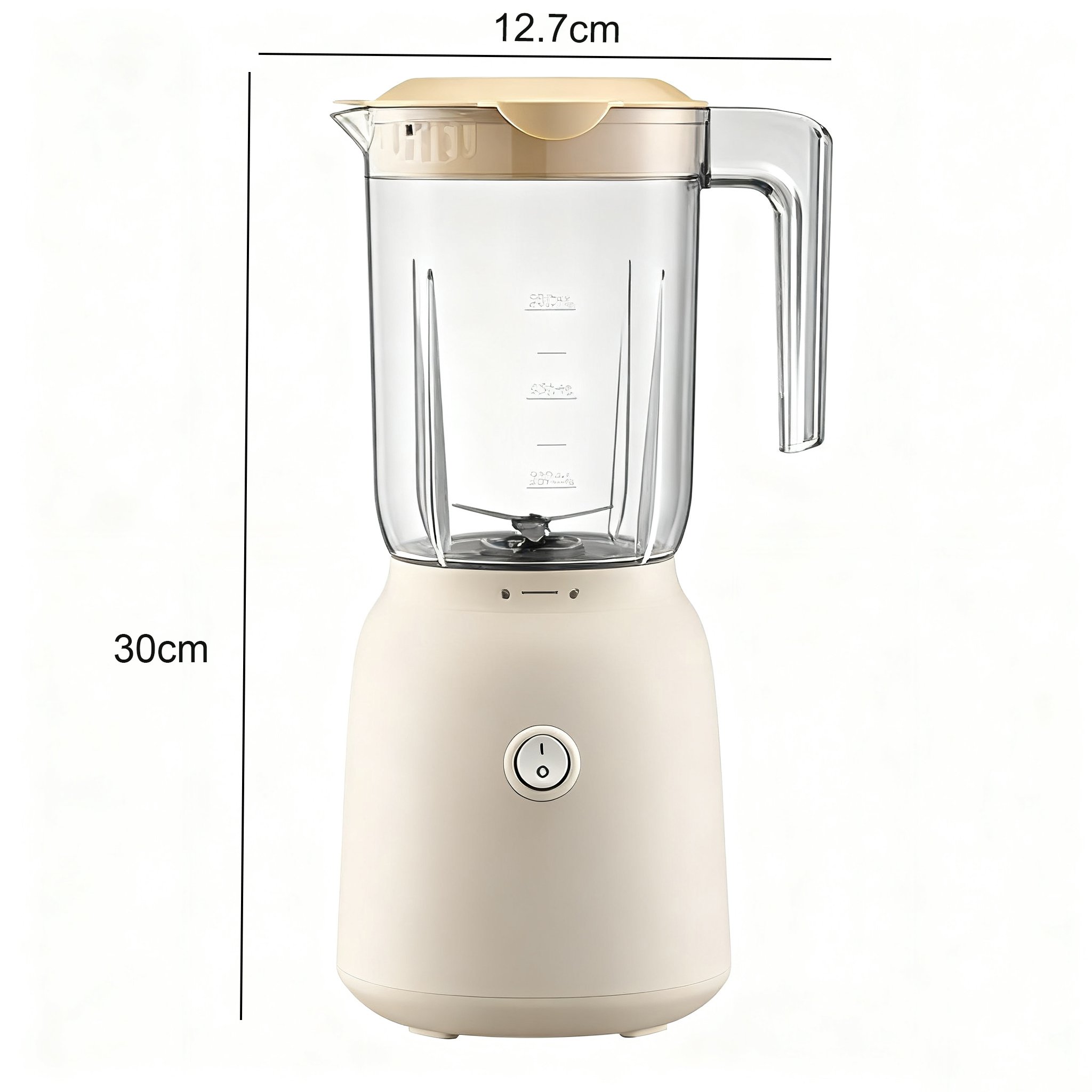 Detailní pohled na ovocný odšťavňovač