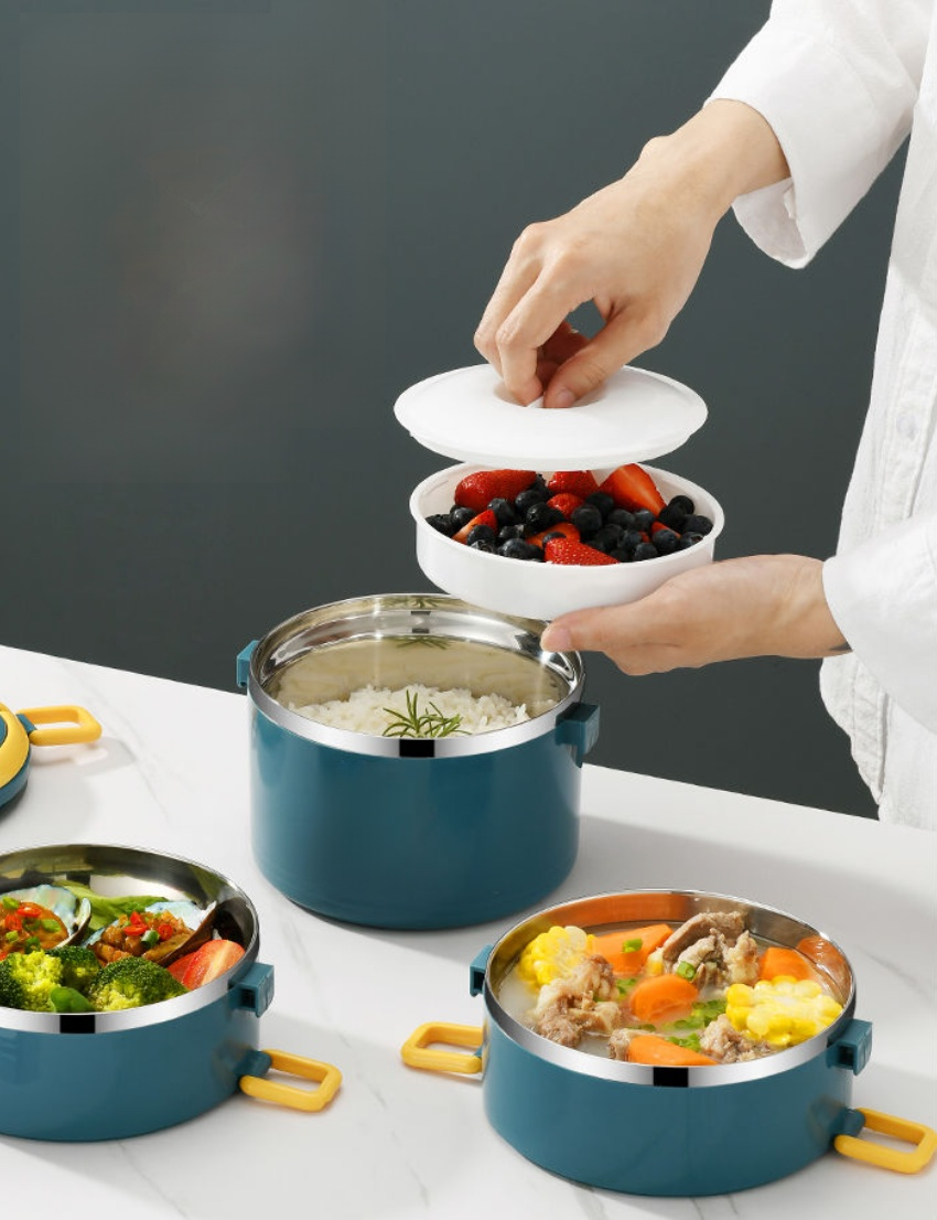 新しいデザインのステンレス弁当箱