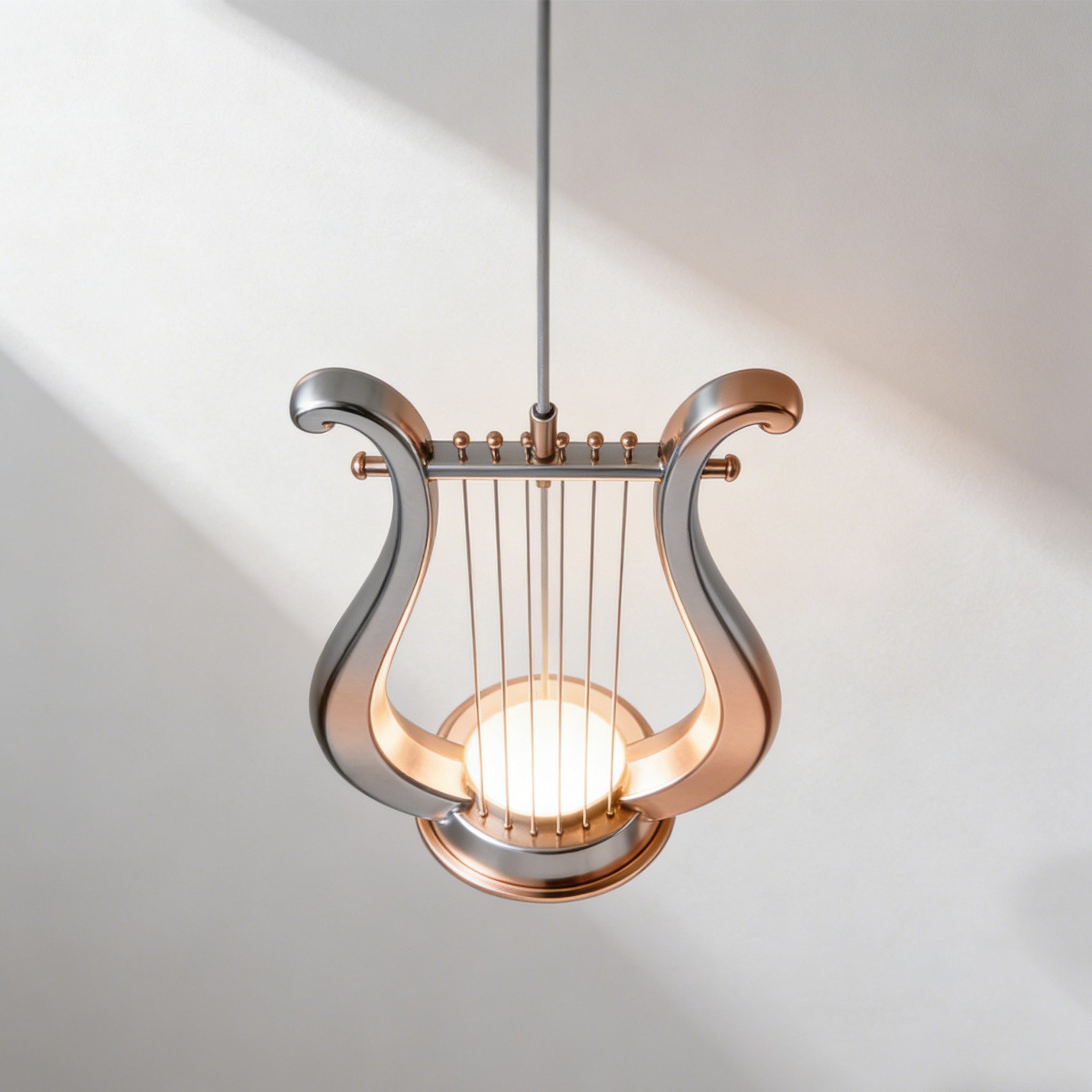 Δημιουργικό καλλιτεχνικό φωτιστικό τραπεζαρίας σε μοντέρνο στυλ