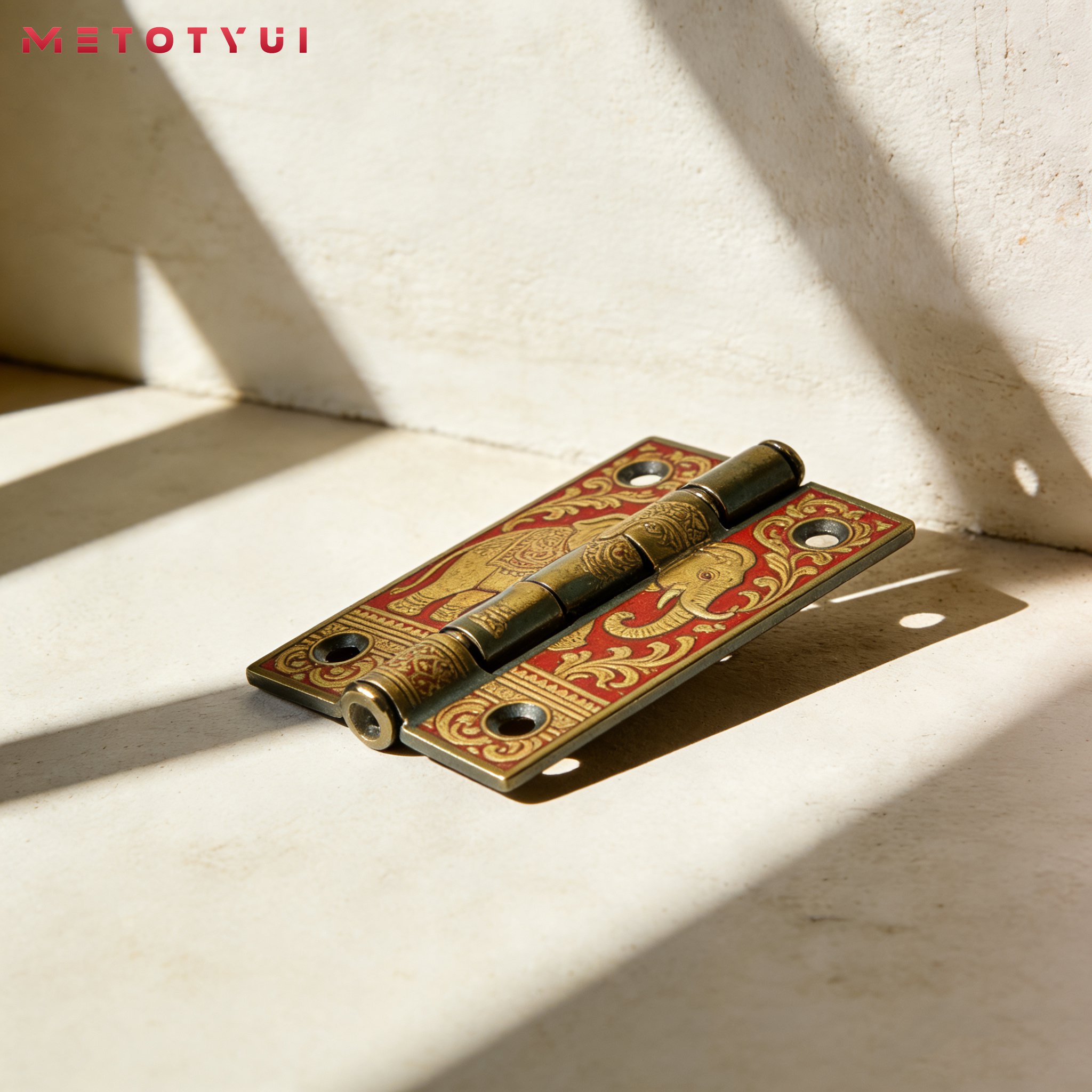 บานพับสแตนเลส 304 แบบไร้เสียง แพ็ค 10 ชิ้น