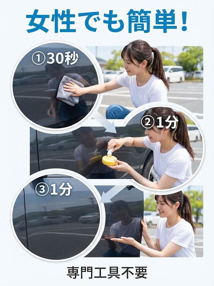 【ナノ融合技術】✨ScratchFix™ - 傷跡を完全に消し去る！無毒・無臭で安心の補修剤！