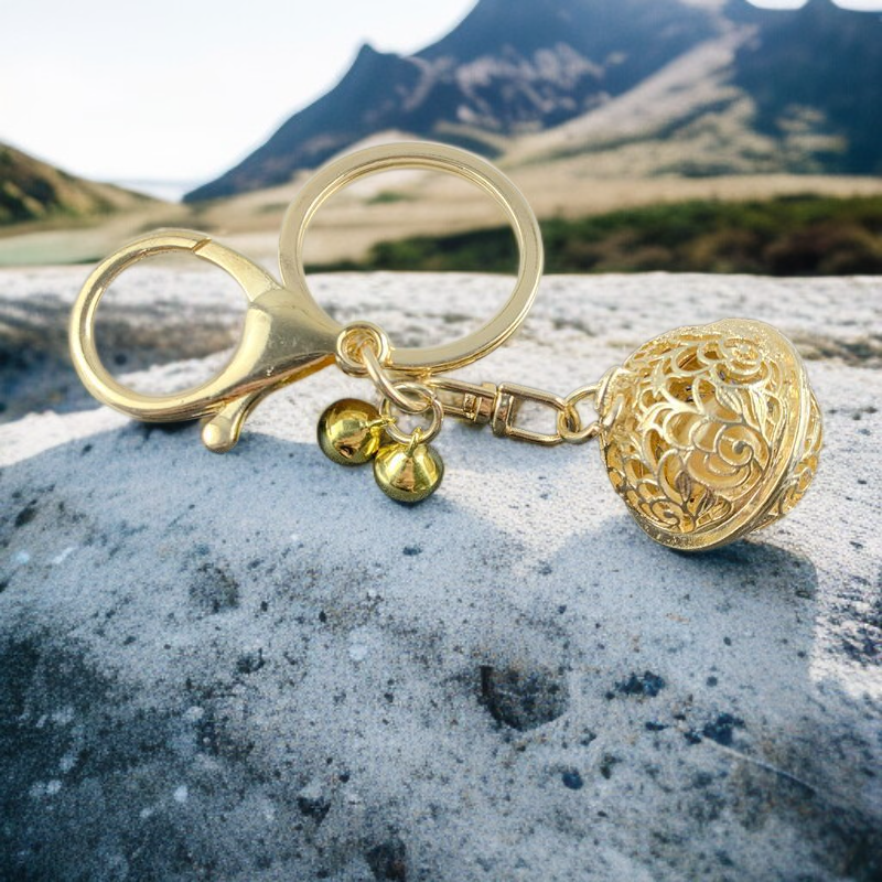 多款鏤空鈴鐺鑰匙圈選擇