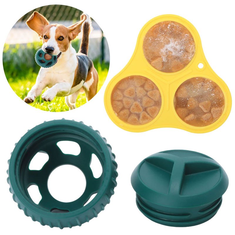 새로운 애완동물 장난감 음식 분배기