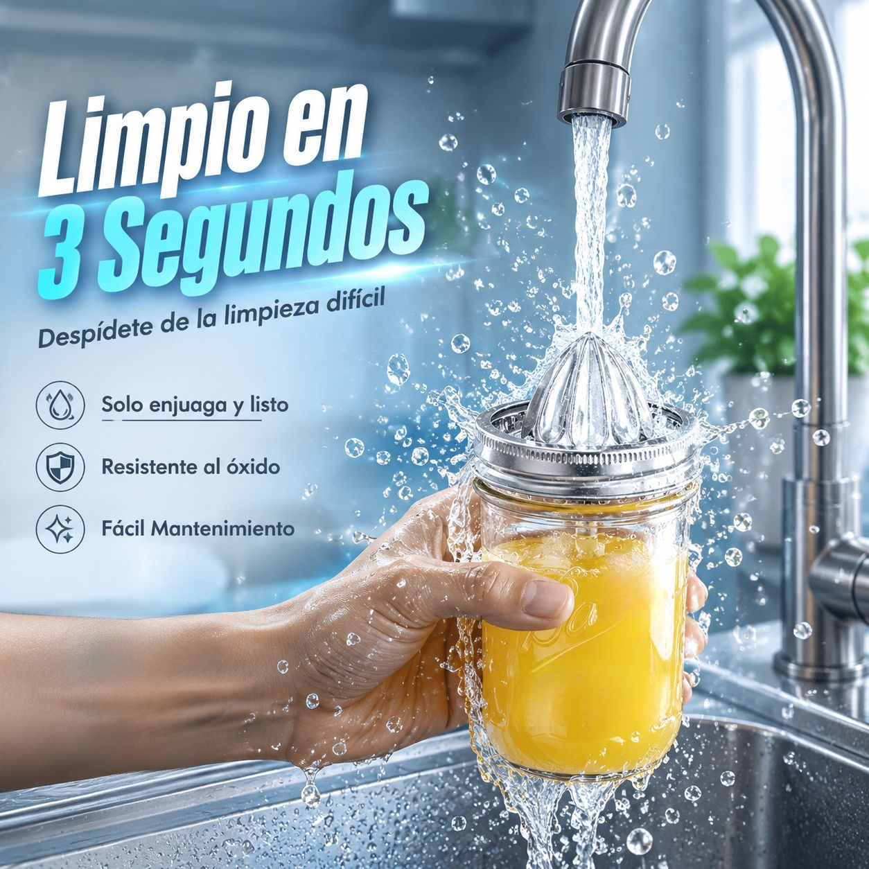 Herramienta exprimidora de limón manual