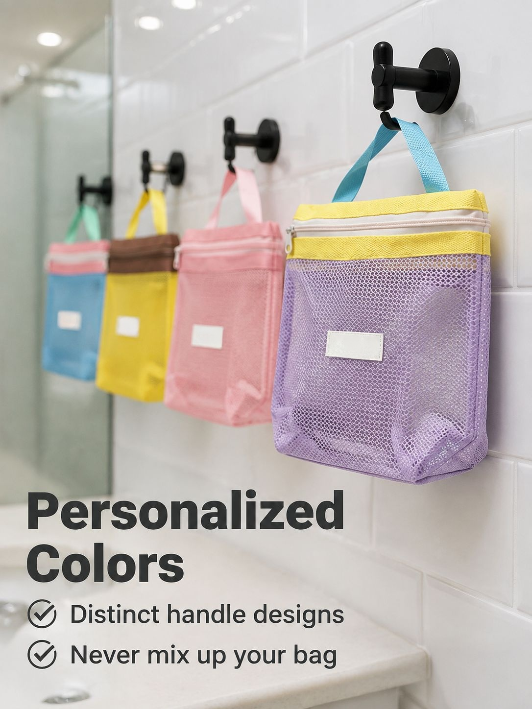 Versatile JMY travel bag suitable for toiletries, cosmetics, and small accessories
