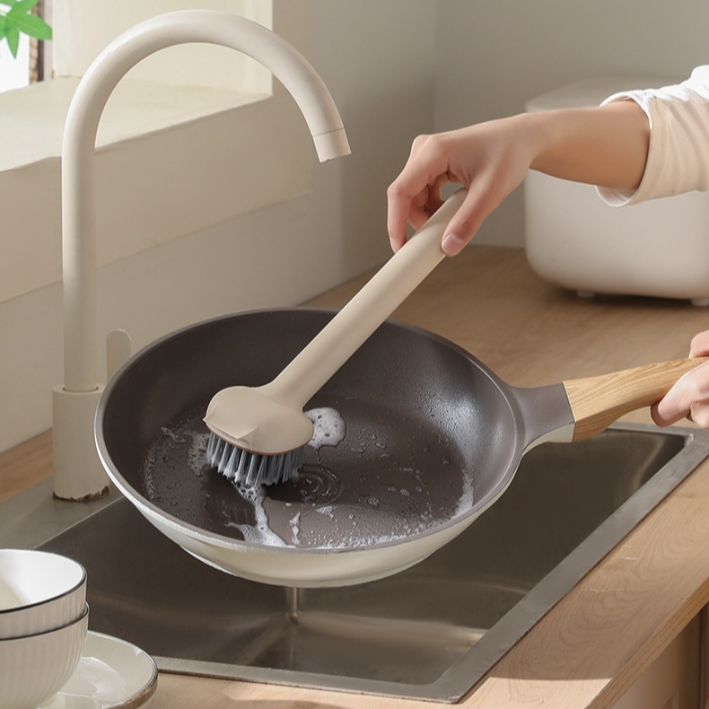 二合一旋轉鍋刷