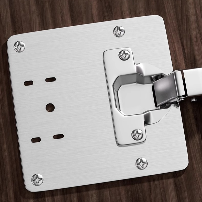  Stainless Steel Hinge Repair Plate for Cabinet Door