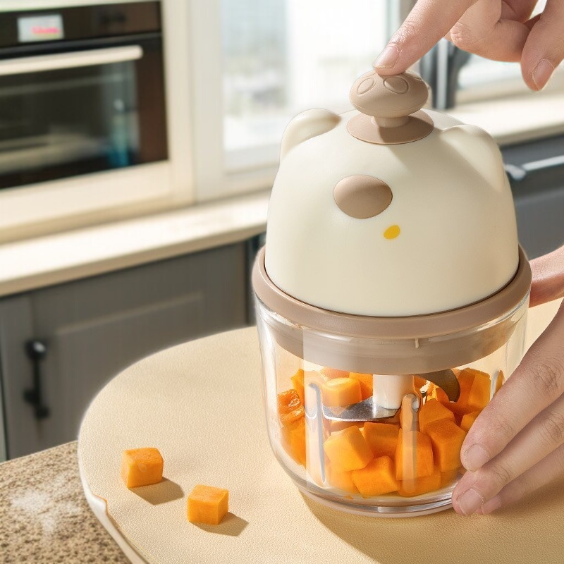 가정용 라디오 마늘 다지기 주방 이유식 마늘 믹서기 마늘 타작기 마늘 압착기