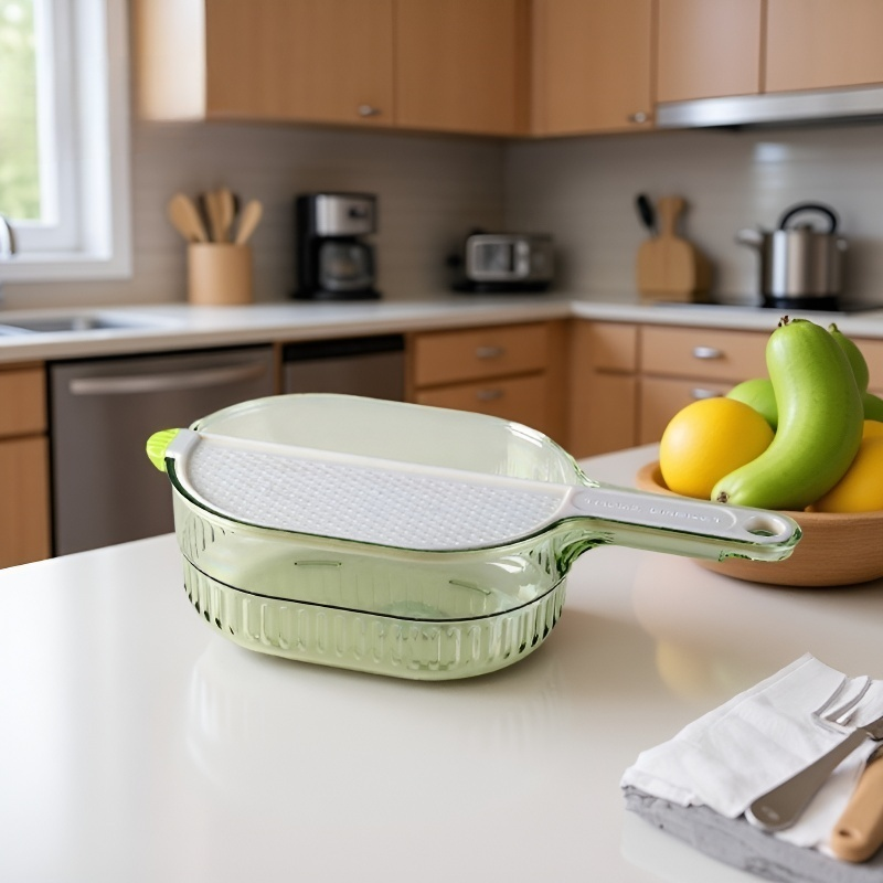 Ergonomic rice washing sieve design