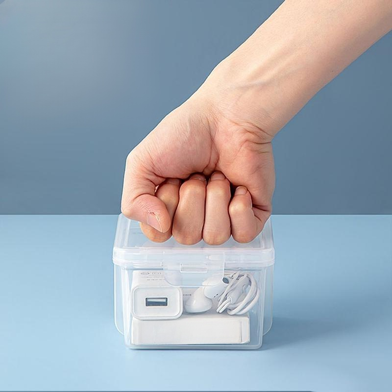 Caja organizadora para cables de datos 