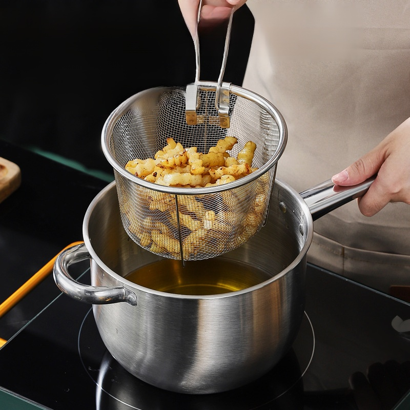 Large Capacity Stainless Steel Deep Fryer