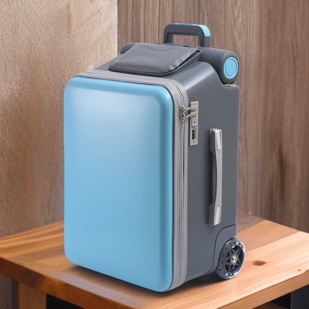 可坐可騎行李箱