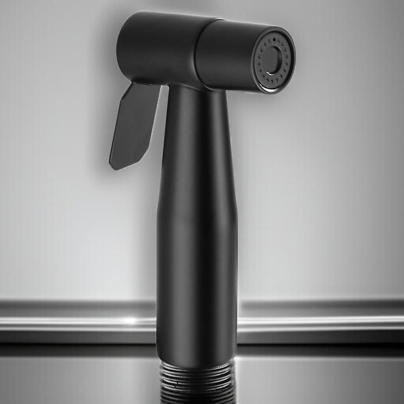 블랙 옻칠 부스터 304 스테인레스 스틸 변기메이트 스프레이건 부세기 세트 화장실 고압세척기