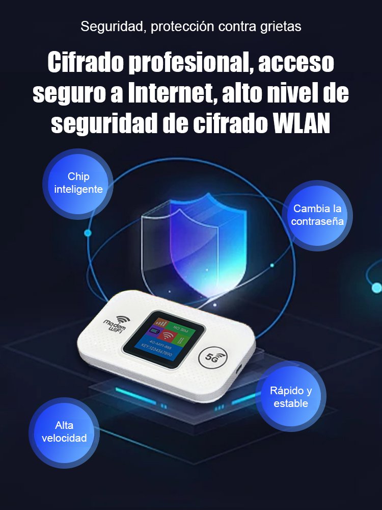 Enrutador inalámbrico portátil WiFi