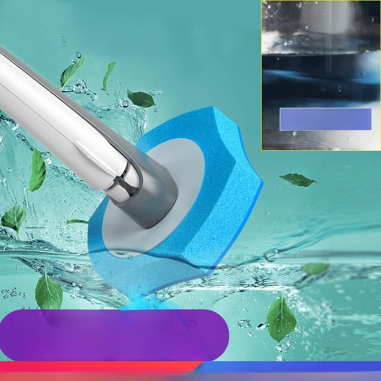 Disposable toilet bowl brush