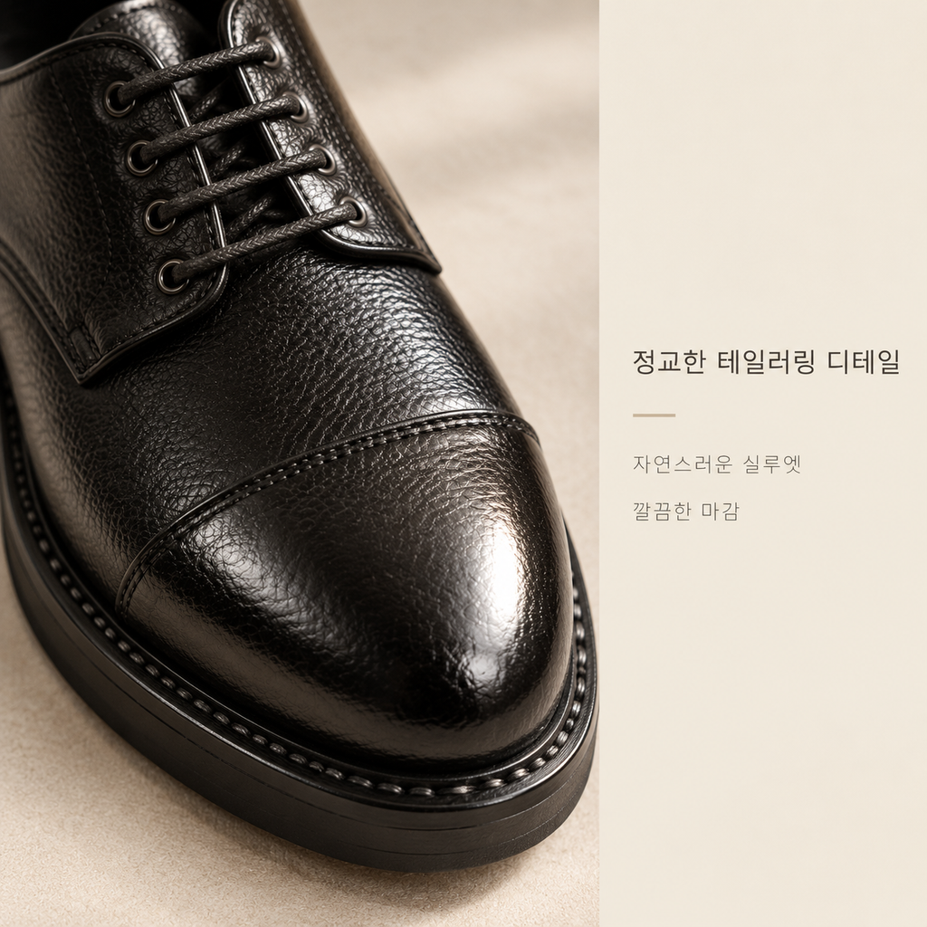 고급 두꺼운 밑창 비즈니스 남성 캐주얼화