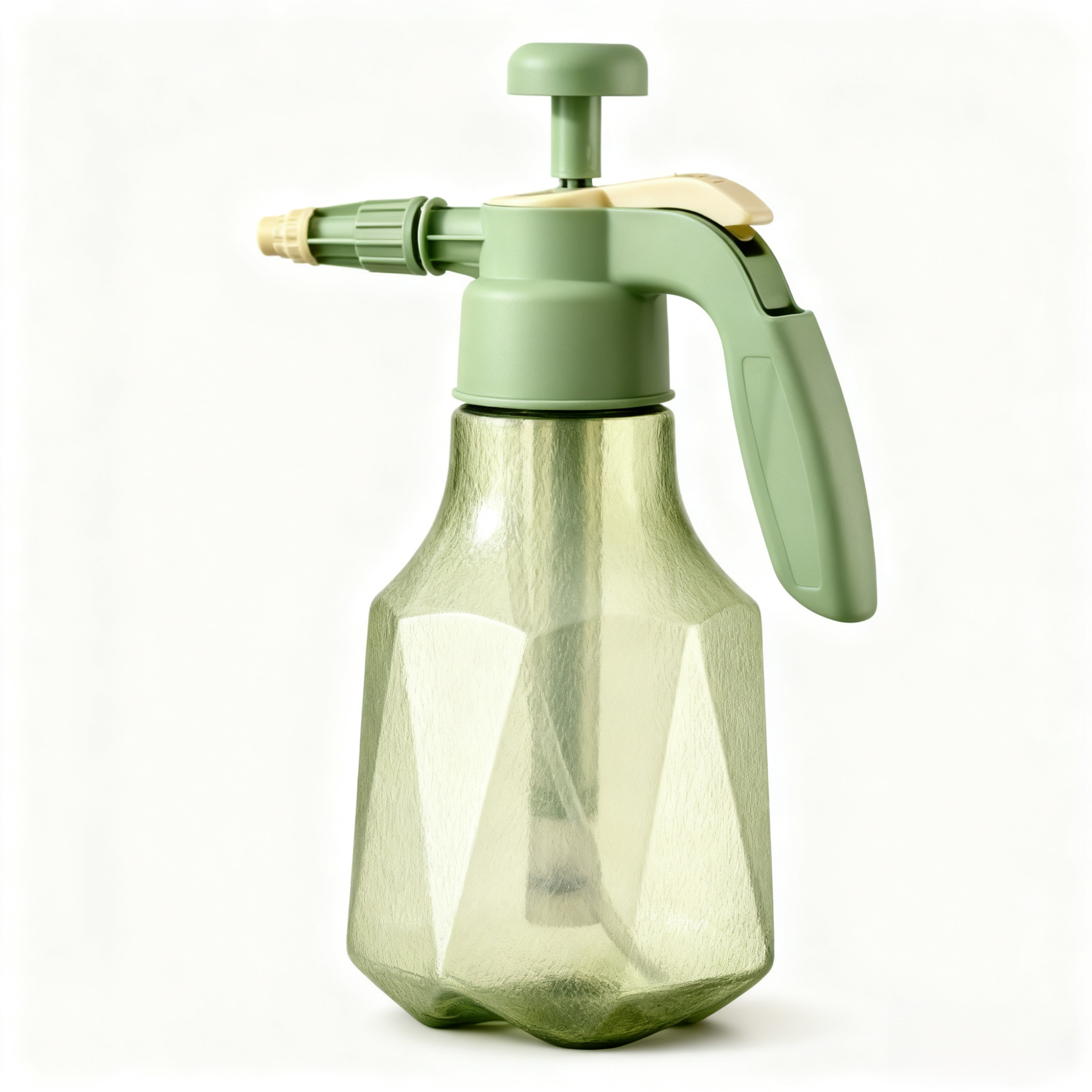 강력한 분사력의 공압 분무기 사용 모습