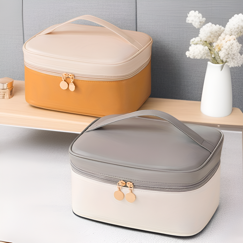 휴대용 화장품 보관 케이스, 여성용 세면도구 가방