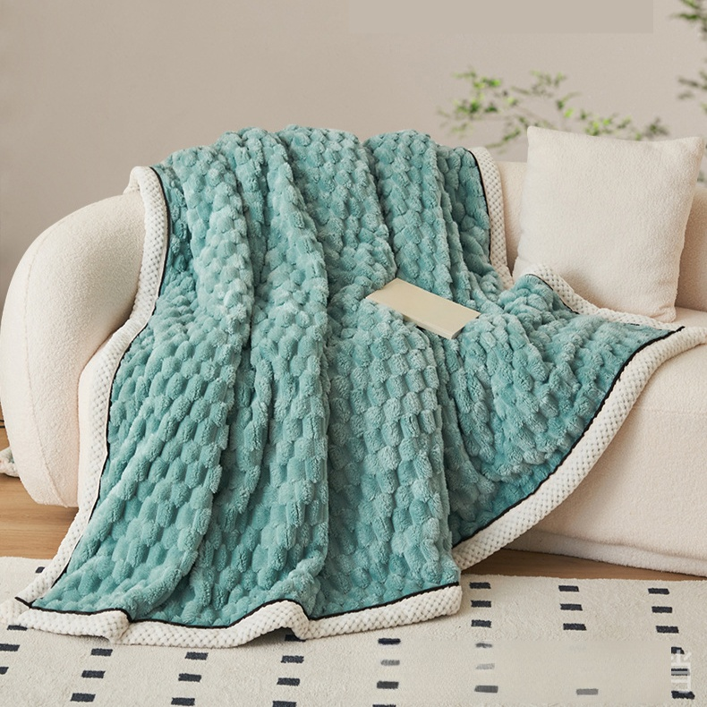  다기능 양면 극세사 담요