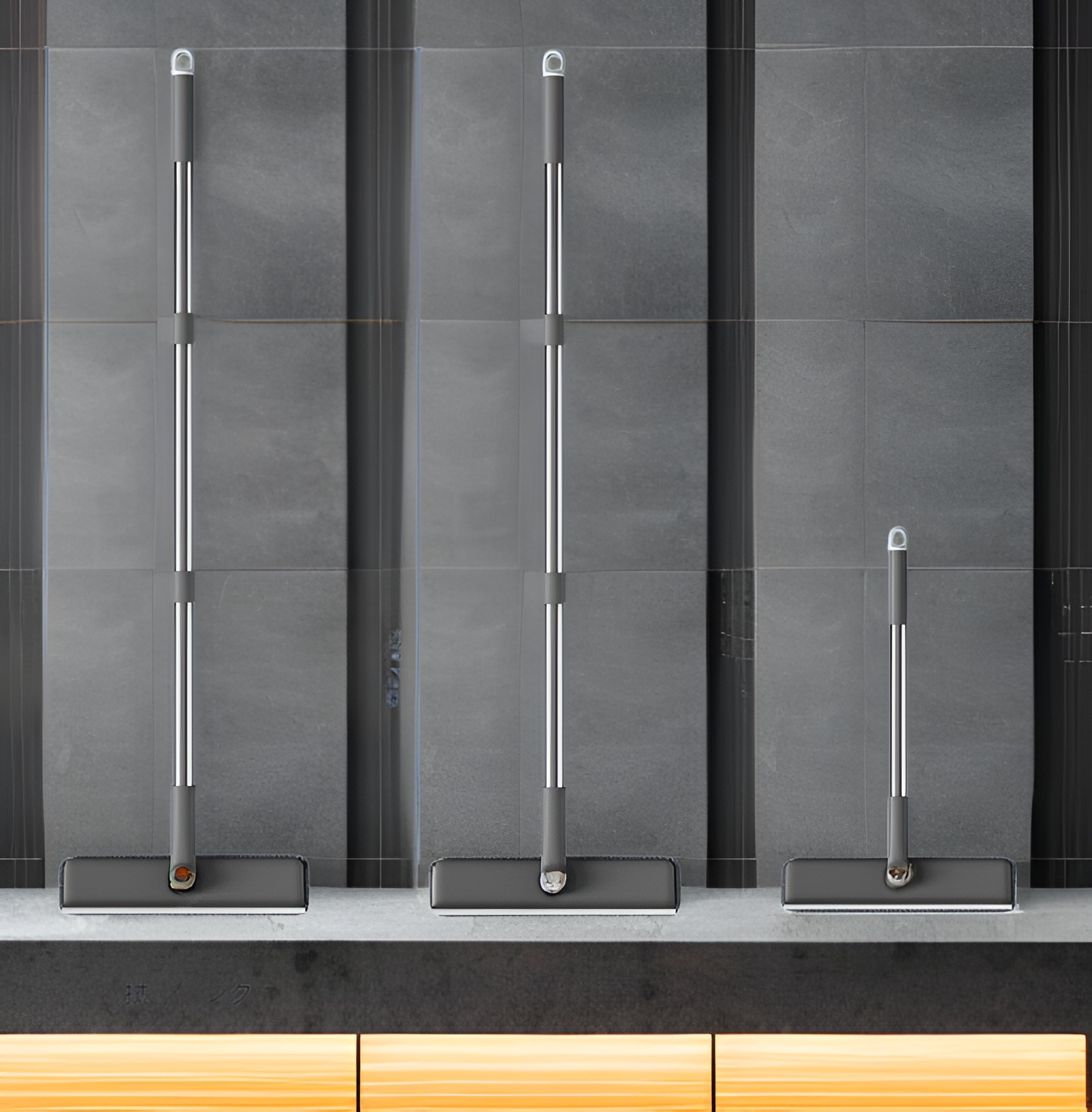 伸縮式窓清掃クロスで簡単掃除