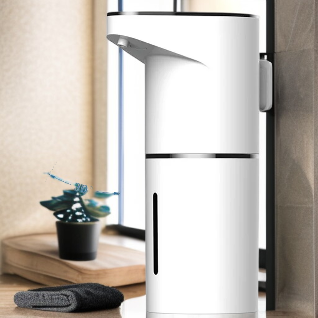 Hygienischer Seifenspender für die Küche