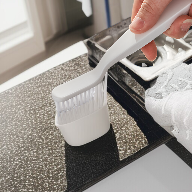 日本製バスルームブラシ タイルコーナー隙間ブラシ トイレブラシ ブラシアーティファクト 多機能クリーニングブラシ 床排水ブラシ