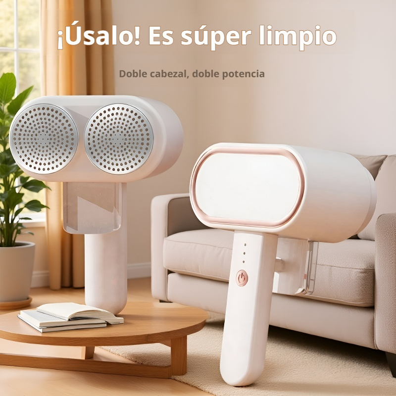 Nueva recortadora de pelusa de doble cabezal