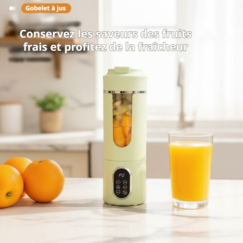 Presse-agrumes multifonction rechargeable pour la maison