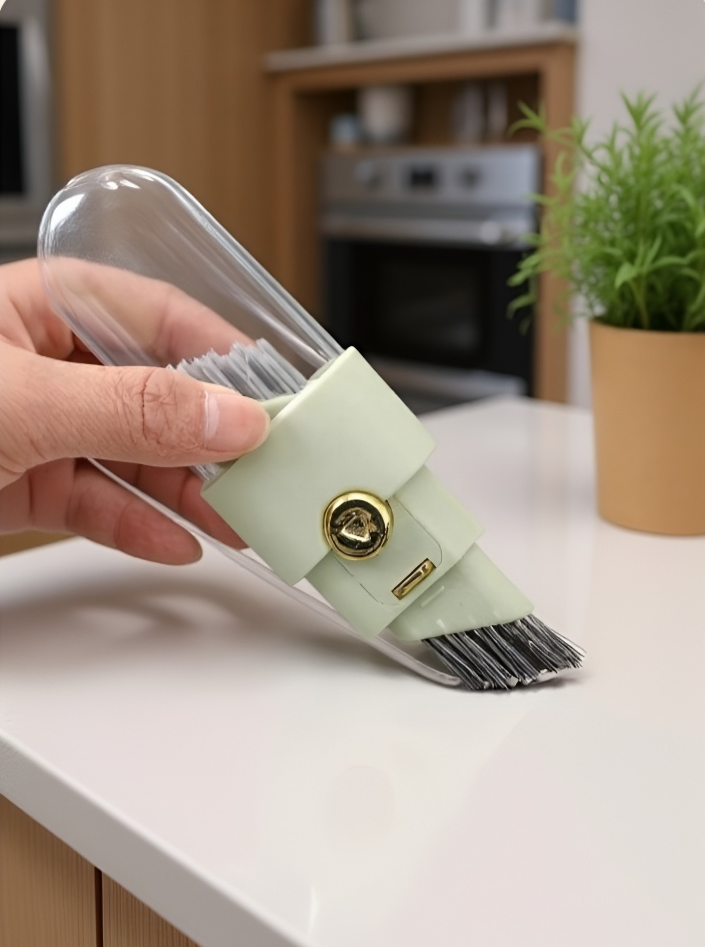 Praktyczna szczotka do czyszczenia płyt indukcyjnych