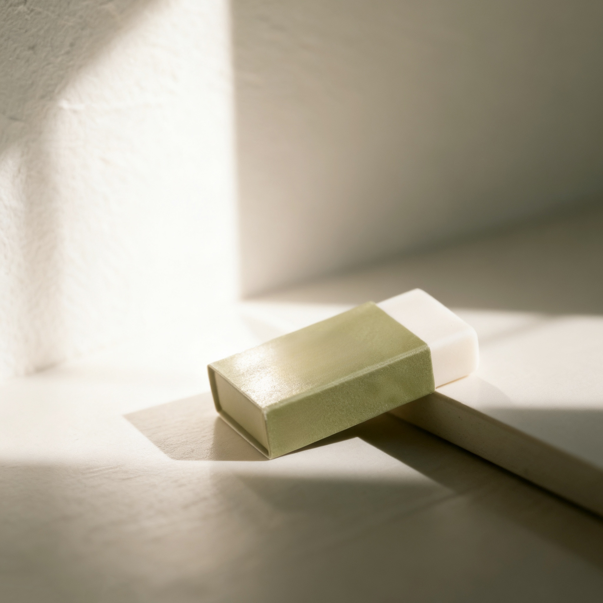 かわいい柄の消しゴムが並ぶ様子