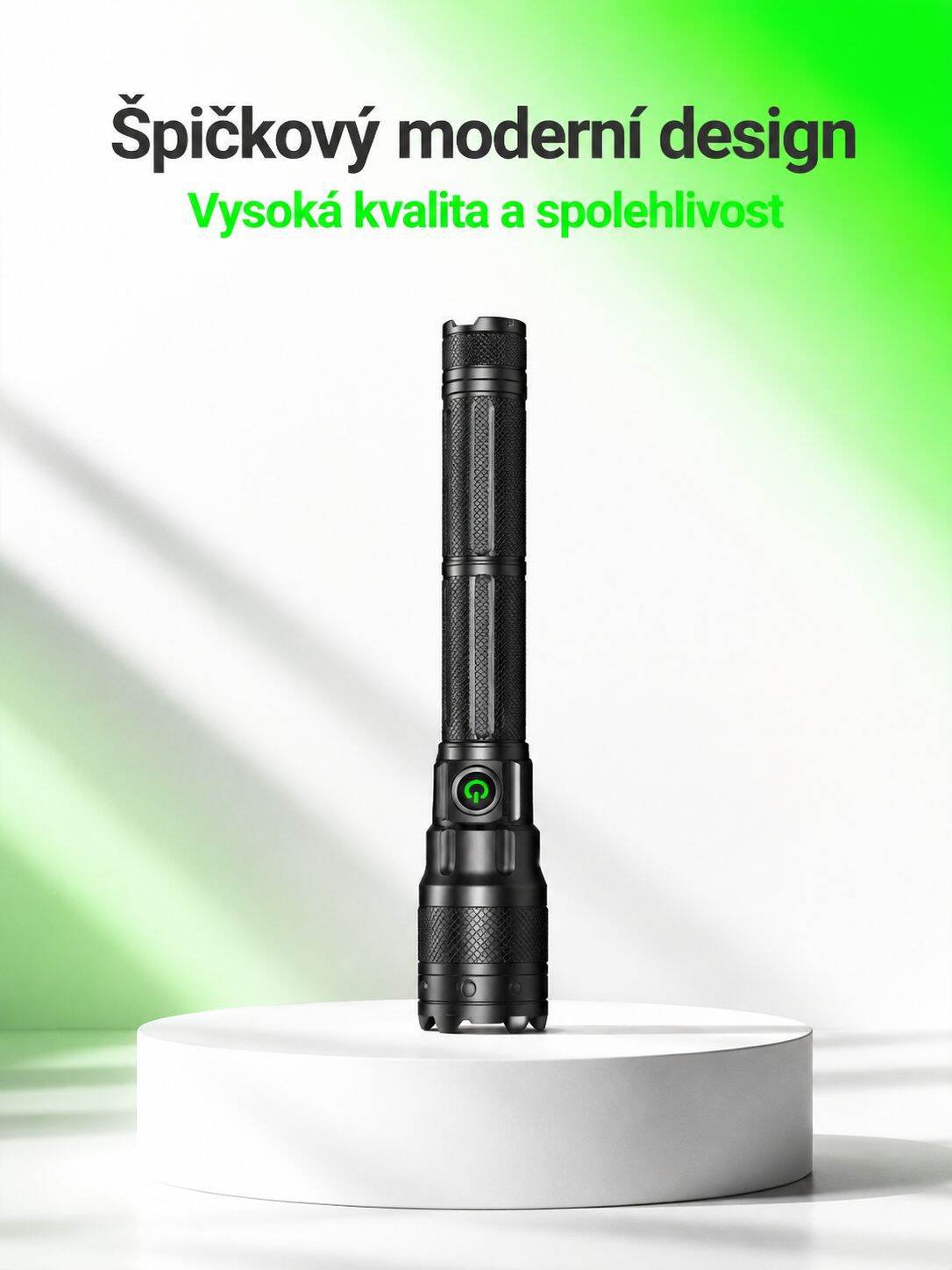 Svítilna osvětlující tmavé prostředí