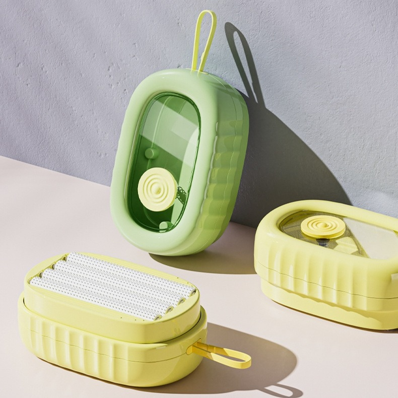 Household cleaning brush for versatile use