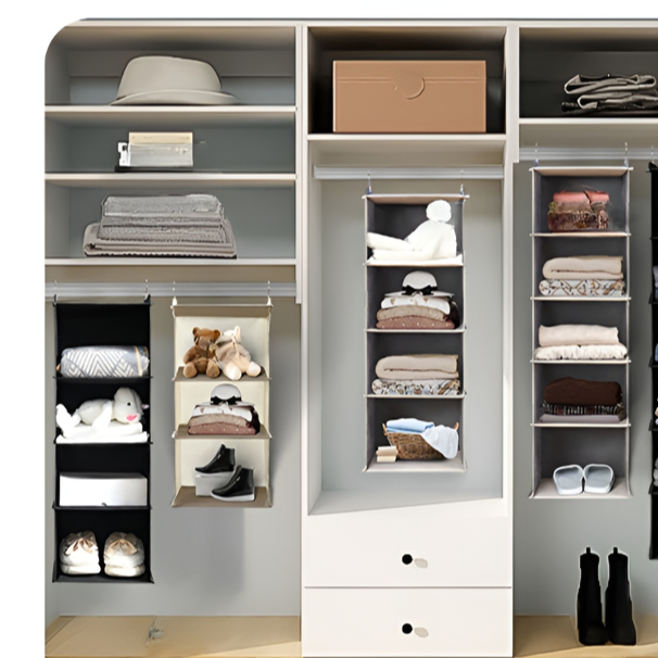 多機能折りたたみワードローブ吊り下げ収納バッグ 寝室家庭用整理袋