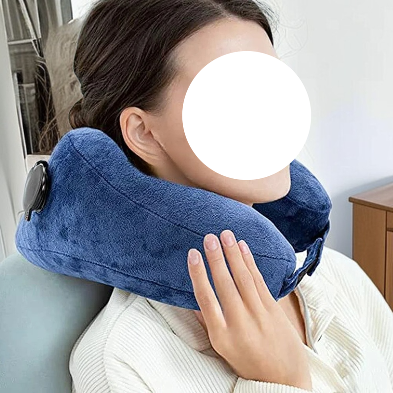 หมอนรองคอรูปตัว H สำหรับเดินทางโดยเครื่องบิน จาก Daiso