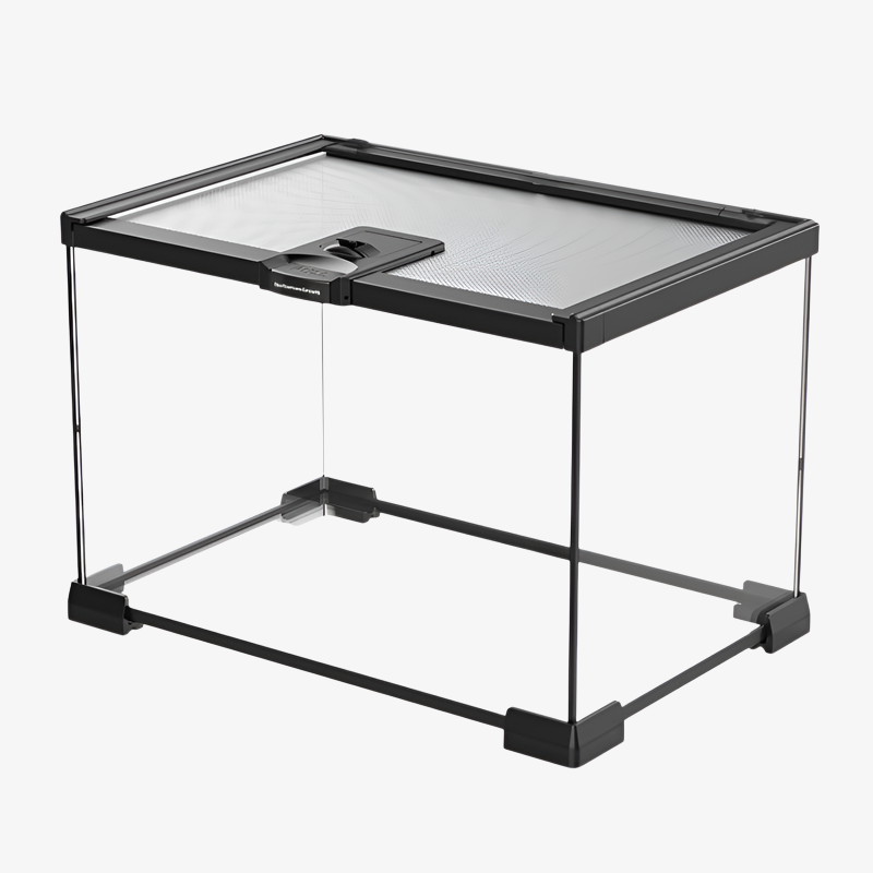 爬宠宠物玻璃缸可堆叠蜥蜴守宫甲虫蜘蛛喂养雨林造景饲养缸观赏缸