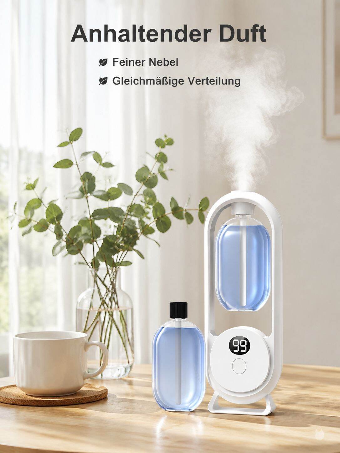 Hotel Duftspender, Automatischer Lufterfrischer, Geruchsentferner, Langanhaltender Raumduft