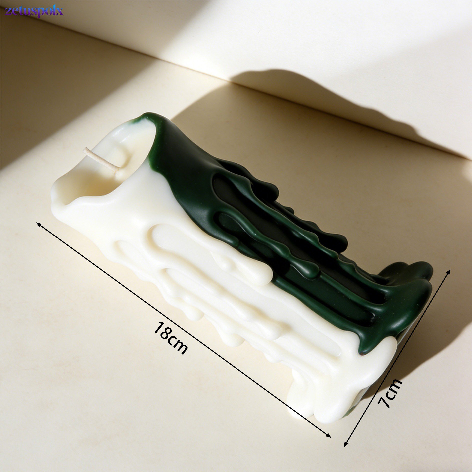 Luxury scented candle with floral aroma