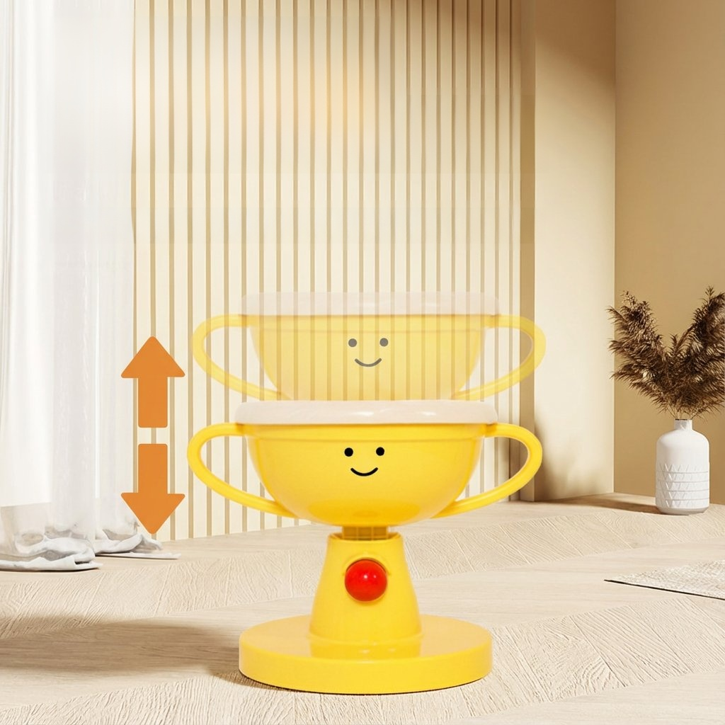 調節可能なペットフードボウル