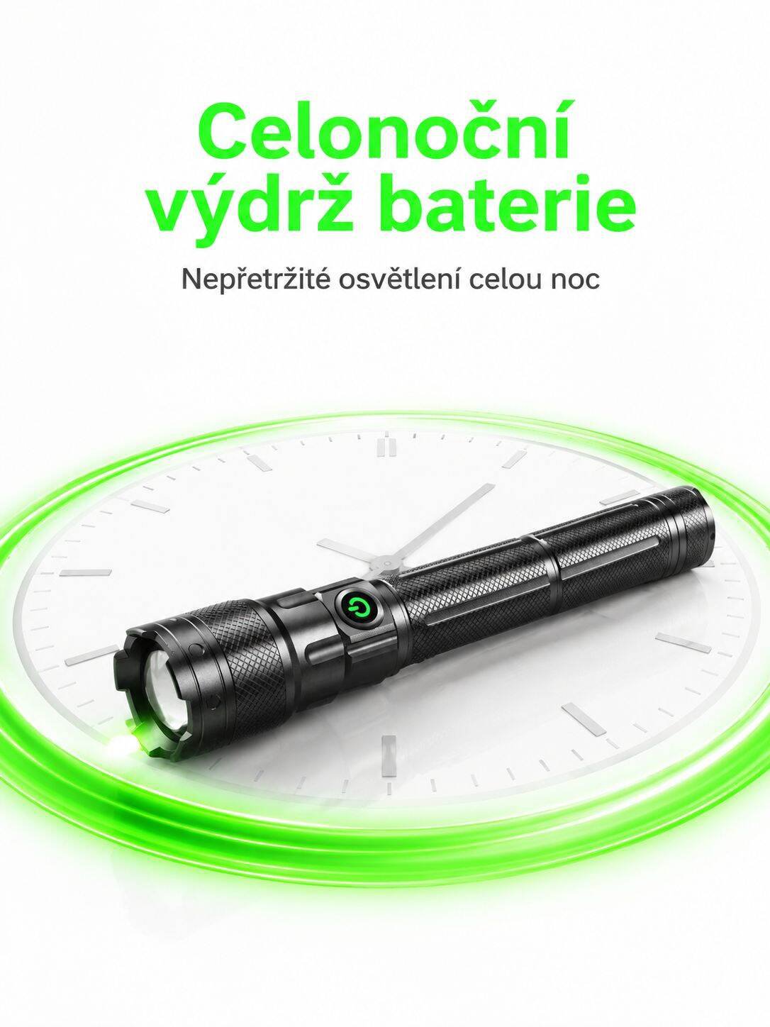 Přenosná svítilna s vysokým výkonem