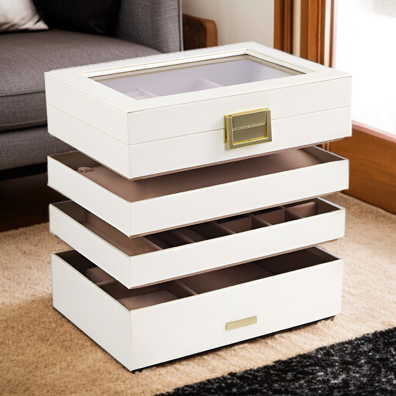 大容量ジュエリーボックス正面画像