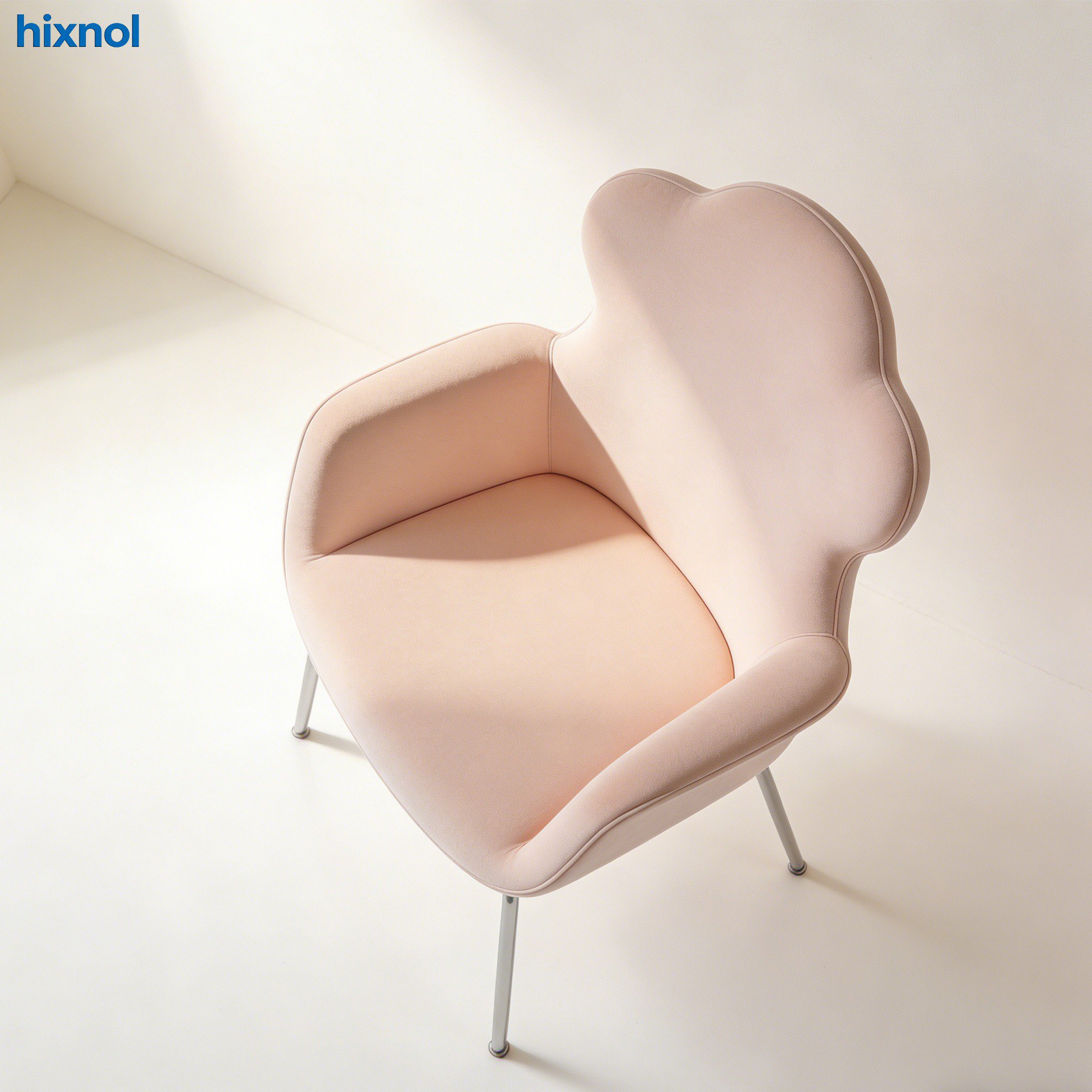 Ergonomic office chair with adjustable height and lumbar support