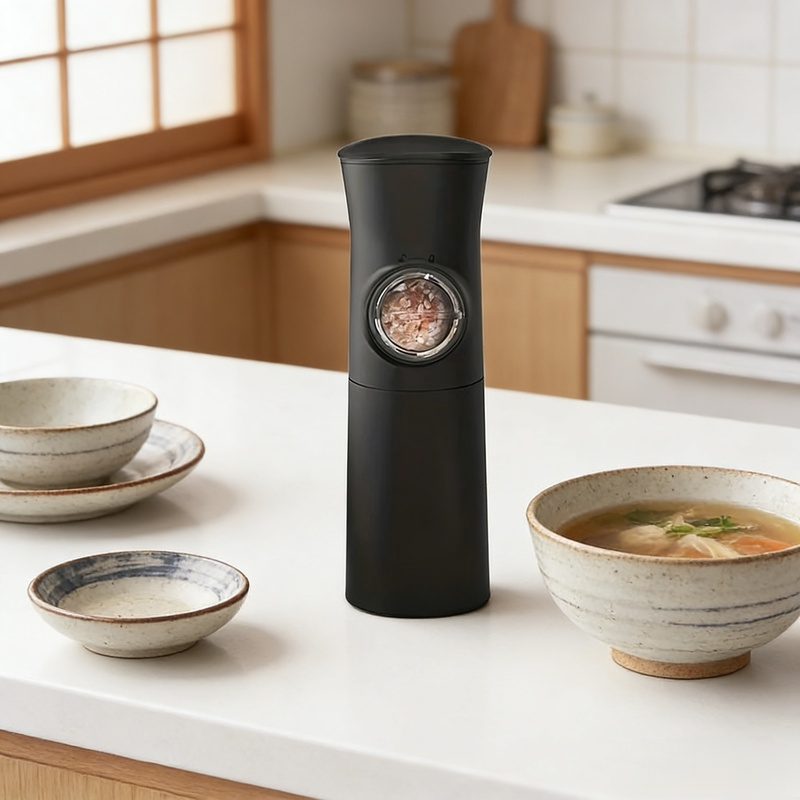 Gravity-Sensing Electric Seasoning Grinder Home Kitchen Appliance