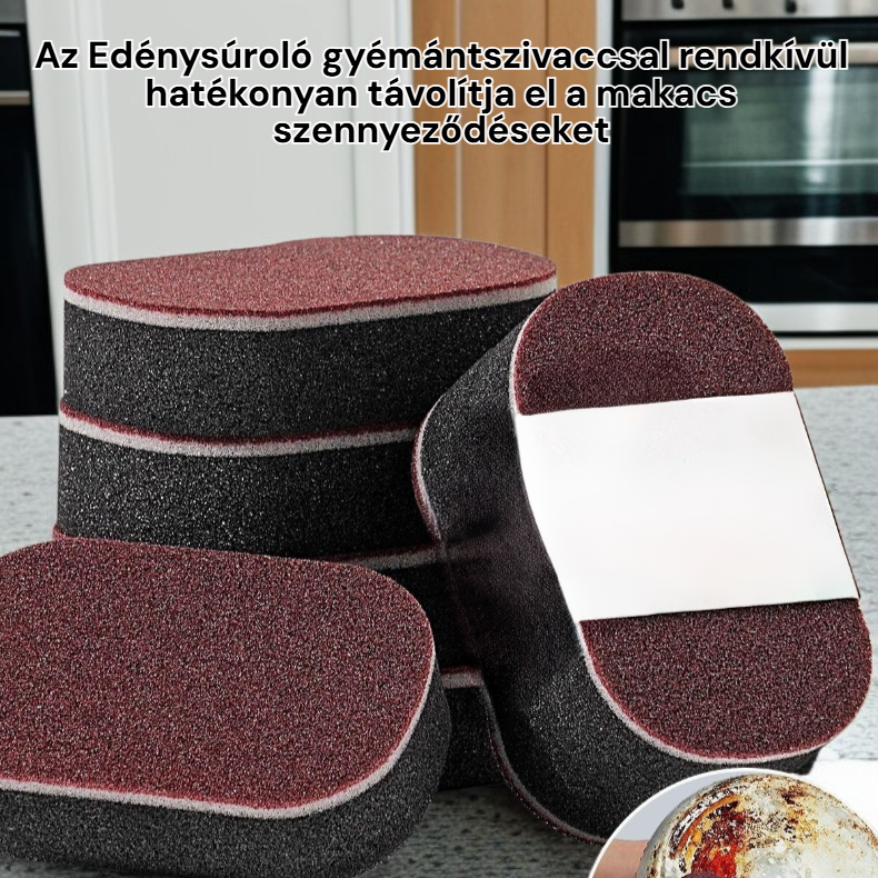 Edénysúroló gyémántszivaccsal