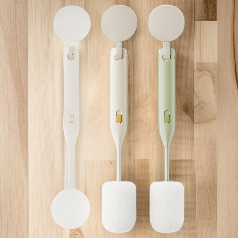 더블브러쉬 스펀지 텀블러 브러쉬 세트 전용 롱 손잡이 컵세척 브러쉬 사각 청소 브러쉬 젖병세척 전용공구