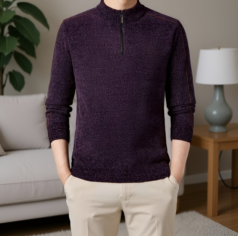 여성 겨울 니트 스타일링 예시