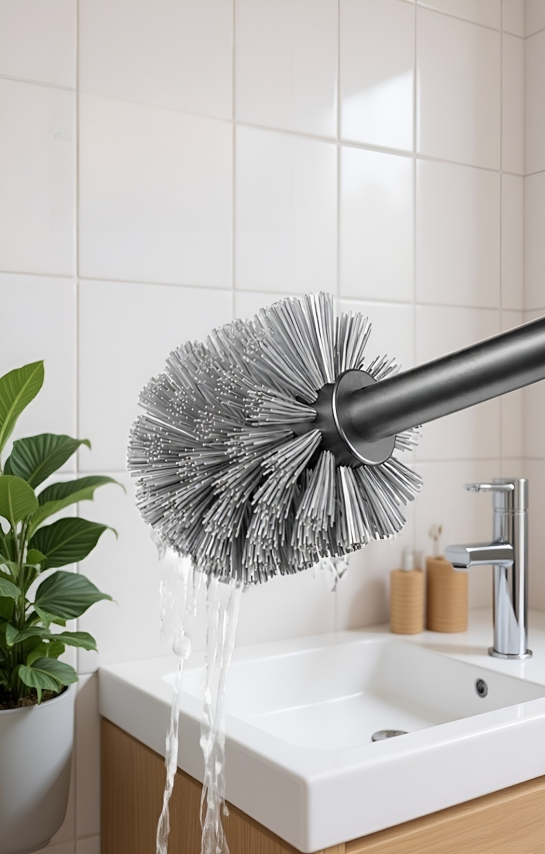 モダンデザインのトイレブラシ