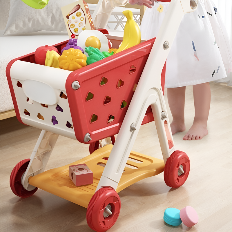 รถเข็นของเล่นเสริมทักษะและจินตนาการ